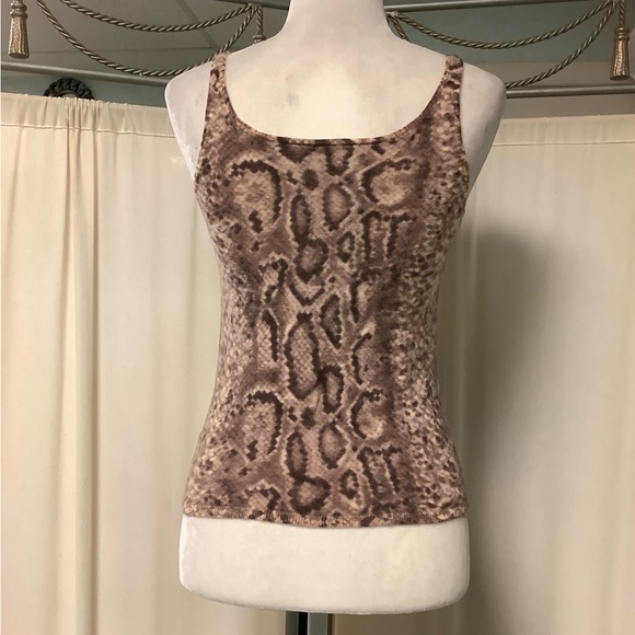 L.A.M.B. vintage sweater cashmere crop camisole Gwen Stefani - Picture 5 of 12